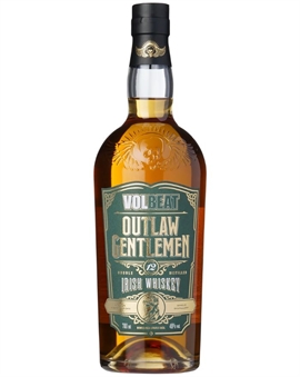 Volbeat Outlaw Gentlemen Whiskey 12 Year Old Double Distilled Irish Whiskey 70 cl 46%